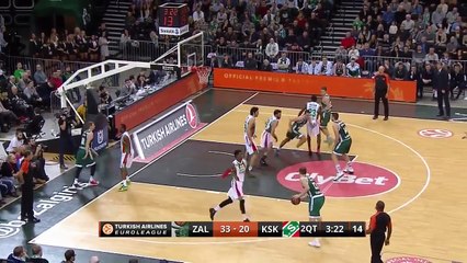 Highlights: Zalgiris Kaunas-Pinar Karsiyaka Izmir