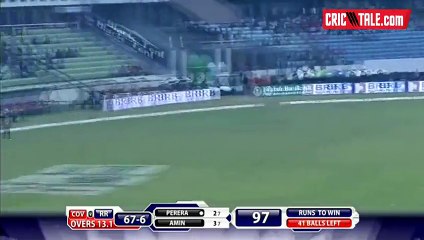 Ahmad shahzad saved 6 runs