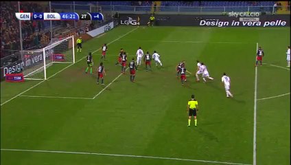 Luca Rossettini Goal - Genoa 0-1 Bologna - 12-12-2015