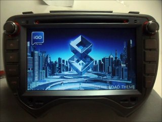 Descargar video: Nissan March Car Audio System DVD GPS Navigation Bluetooth