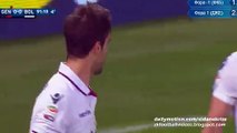 0-1 Luca Rossettini Incredible GOAL - Genoa v. Bologna 12.12.2015 HD Serie A