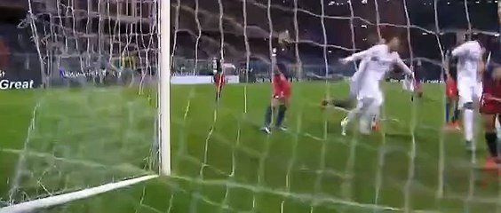 Luca Rossettini Goal -  Genoa 0 - 1 Bologna - 12_12_2015