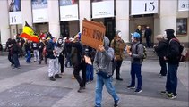 Anonymous Million Mask March 5 Novembre 2014 Brussels pace de la bourse