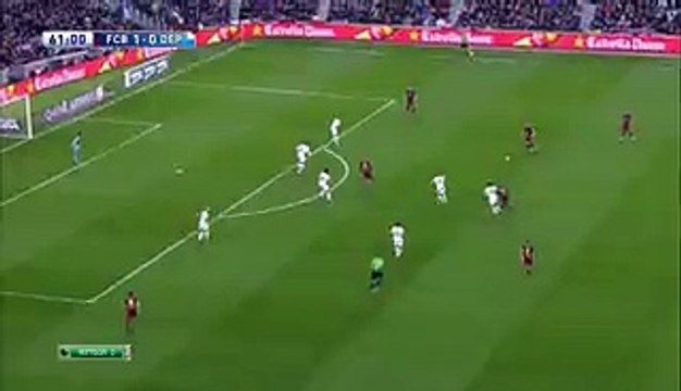 Ivan Rakitic Goal - Barcelona 2 - 0 Deportivo La Coruna - 12_12_2015 HD