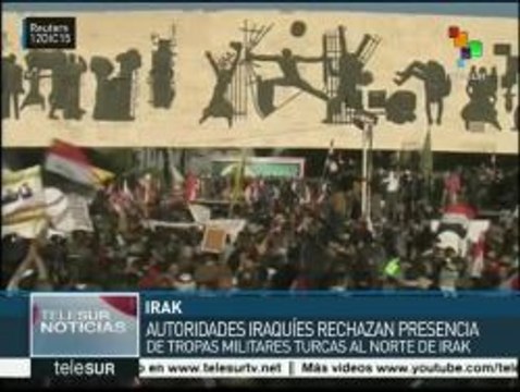 Irak pide a Naciones Unidas la retirada de tropas turcas
