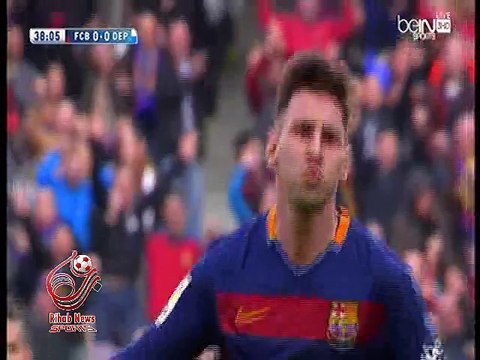 اهداف مباراة ( برشلونة 2-2 ديبورتيفو لاكورونا ) الدوري الأسباني الدرجة الأولى