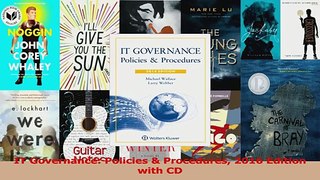 PDF Download  IT Governance Policies  Procedures 2016 Edition with CD PDF Online
