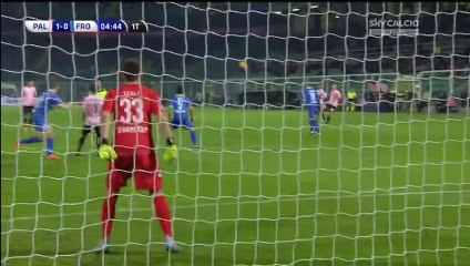 Trajkovski Goal - Palermo 1-0 Frosinone - 12-12-2015