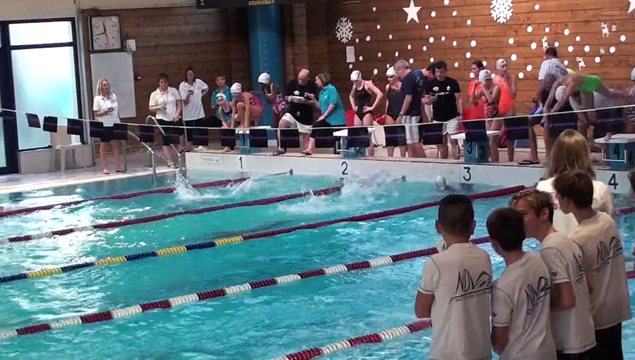 Rébecca Gensane passe sous les 40 sec. en 50 B Dec 2015