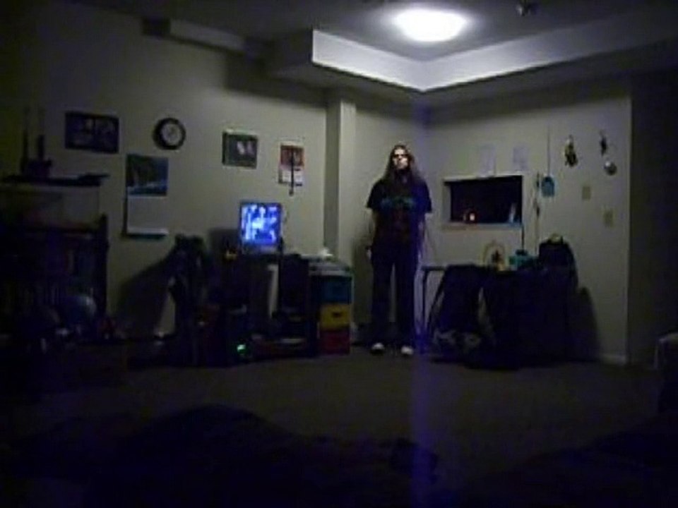me practicing the thriller dance - edited