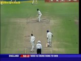 Dale Steyn,unplayable ball on test debut to Michael Vaughan (2004)