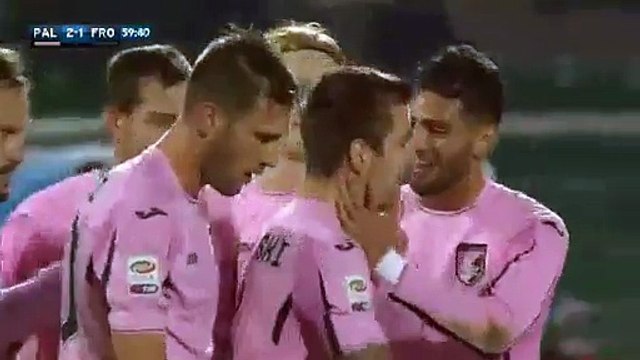 Aleksandar Trajkovski Goal - Palermo 3 - 1 Frosinone 12-12-2015