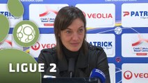Conférence de presse Clermont Foot - Stade Lavallois (4-1) : Corinne DIACRE (CF63) - Denis ZANKO (LAVAL) - 2015/2016