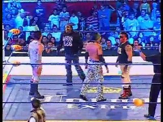 05 Joe Lider & Nicho el Millionario vs. Damián 666 & Halloween