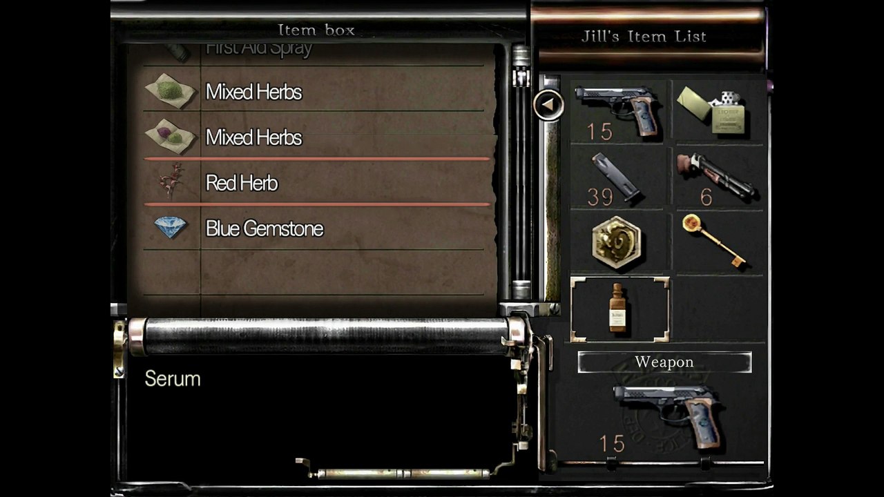 RESIDENT EVIL 1 HD REMAKE JILL PART 16 - NOT WAITING TO EXHALE (SNAKE BOSS)