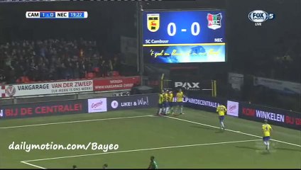 Bartholomew Ogbeche Goal - Cambuur 1-0 Nijmegen - 12-12-2015