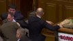 Une bagarre éclate au parlement ukrainien