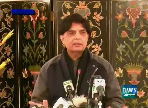 Sindh govt endangering Karachi operation to save ‘just one man’: Nisar