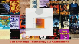 PDF Download  Ion Exchange Technology II Applications Read Online