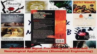 PDF Download  Bioelectrical Signal Processing in Cardiac and Neurological Applications Biomedical Download Full Ebook