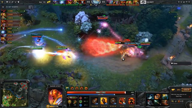 Na`Vi vs Team Secret game 2 Starladder Dota 2