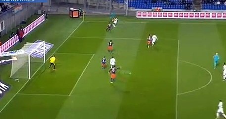 Sloan Privat Goal - Montpellier 0 - 1 Guingamp - 12_12_2015