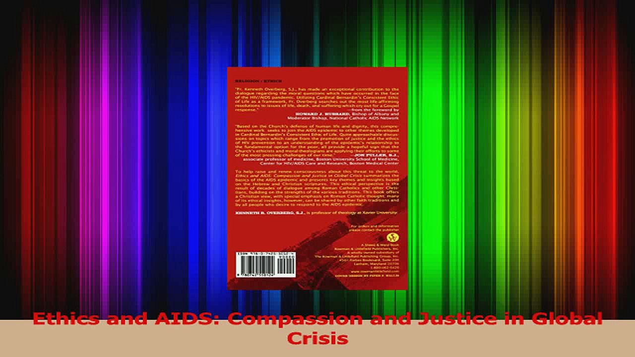 Read  Ethics and AIDS Compassion and Justice in Global Crisis Ebook Free