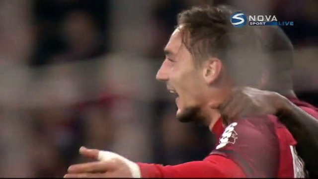 1-0 Éric Bauthéac Goal France Ligue 1 - 12.12.2015, Lille OSC 1-0 FC Lorient