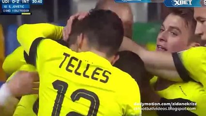 Stevan Jovetic 0-2 | Udinese v. Inter Milan 12.12.2015 HD