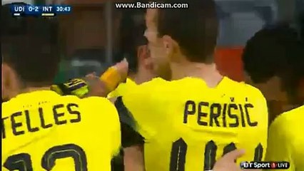 Stevan Jovetic Goal 0-2 Udinese vs Inter Milano 12.12.2015