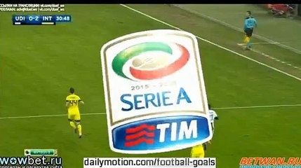 Udinese 0 –2 Inter Milan Jovetic Goal 12.12.15
