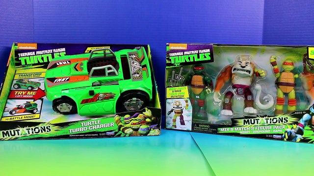 Nickelodeon Teenage Mutant Ninja Turtles TMNT Mutations Turtle Turbo Charger Mikey Dreams