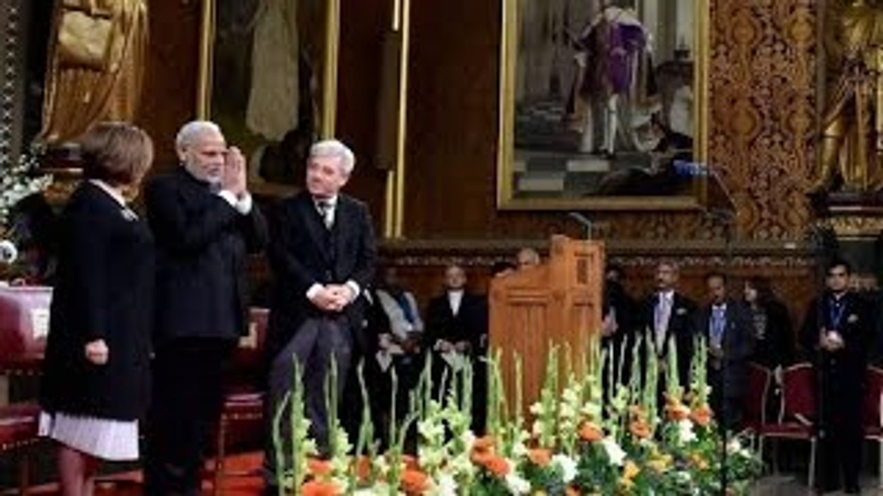 Modi In UK: PM Narendra Modi Latest Full Speech at British Parliament in London, UK