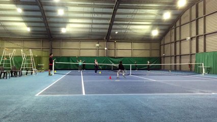Martin tennis deuxième séance