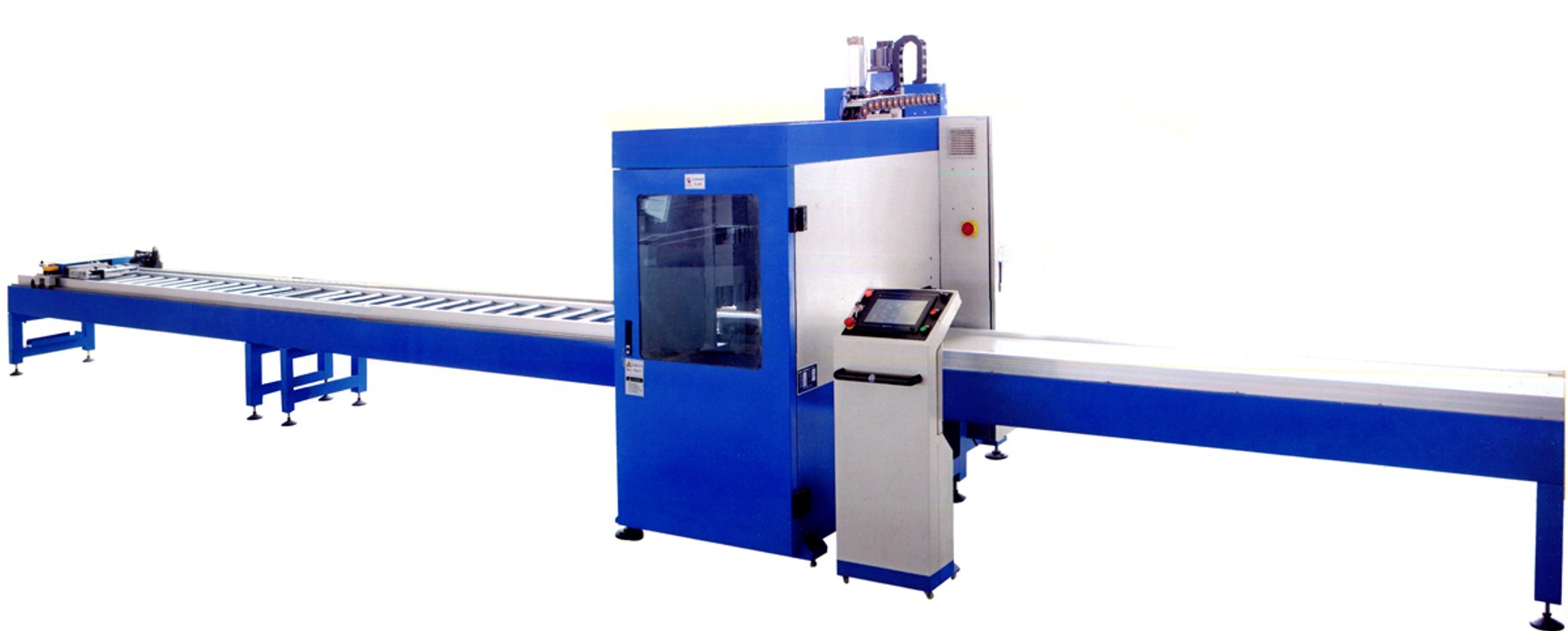 CNC upvc window profile automatic cutting centre