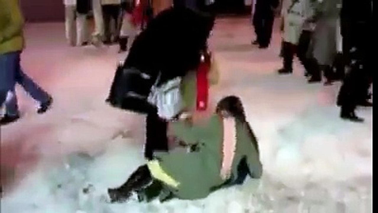 Snow is funny, but ice is the BOSS!!!