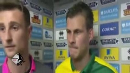 Norwich City vs Everton 1-1 - Rudd & Bennett post-match interview