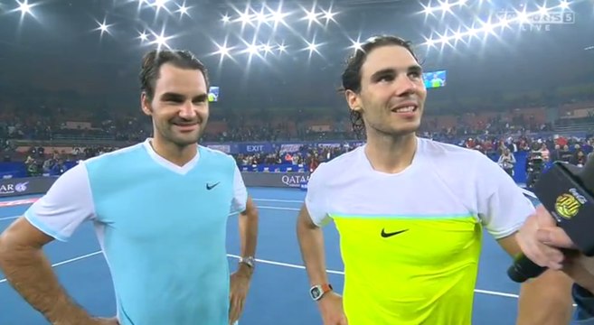 2015 IPTL New Delhi - Rafael Nadal vs. Roger Federer (Full match)