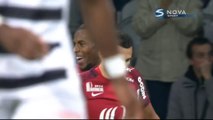 3-0 Djibril Sidibé Goal France  Ligue 1 - 12.12.2015, Lille OSC 3-0 FC Lorient