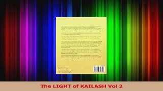 The LIGHT of KAILASH Vol 2 PDF
