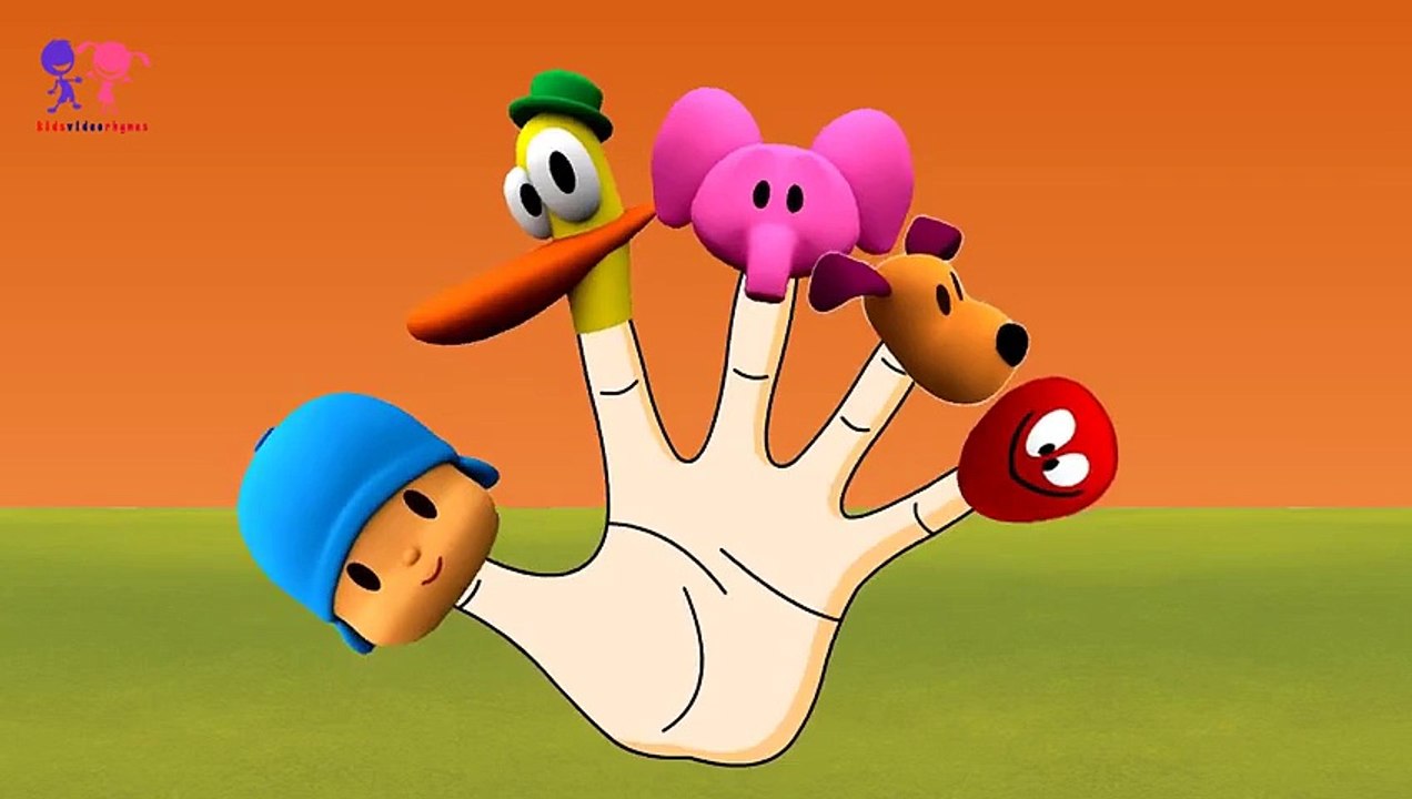 Pocoyo Finger Family Cartoon for Kids | Pocoyo Nursery Rhymes Animation Songs for Children