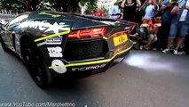 Top Gear 2015- Lamborghini Aventador Epic Flamethrower Exhaust!