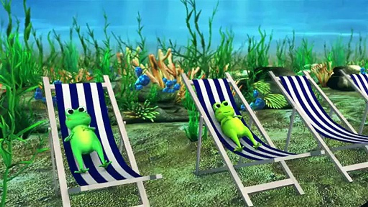 Five Little Speckled Frogs _ Nursery Rhymes _ HD Version