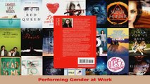 Read  Performing Gender at Work Ebook Free