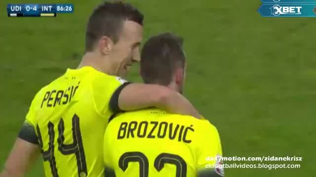 Marcelo Brozovic 0:4 FANTASTIC LONG RANGE Goal | Udinese v. Inter 12.12.2015 HD