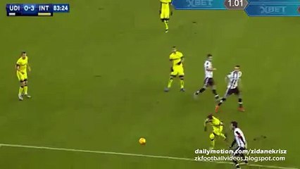 Mauro Icardi 0:3 Second | Udinese v. Inter 12.12.2015 HD
