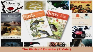 Read  The Birds of Ecuador 2 Vols Ebook Free