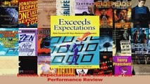 Read  Exceeds Expectations Take Control of Your Performance Review Ebook Free