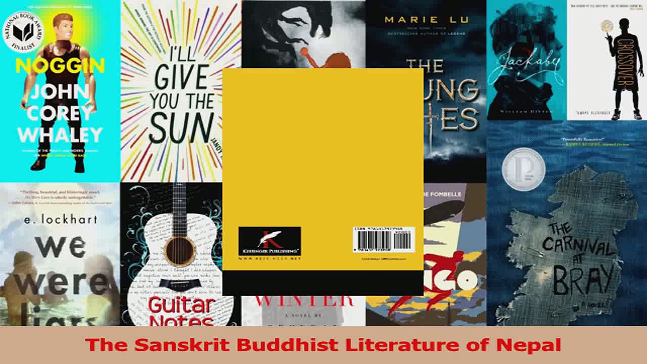The Sanskrit Buddhist Literature of Nepal PDF