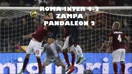 ROMA INTER 4 2 commento di RECALCATI(30112014)